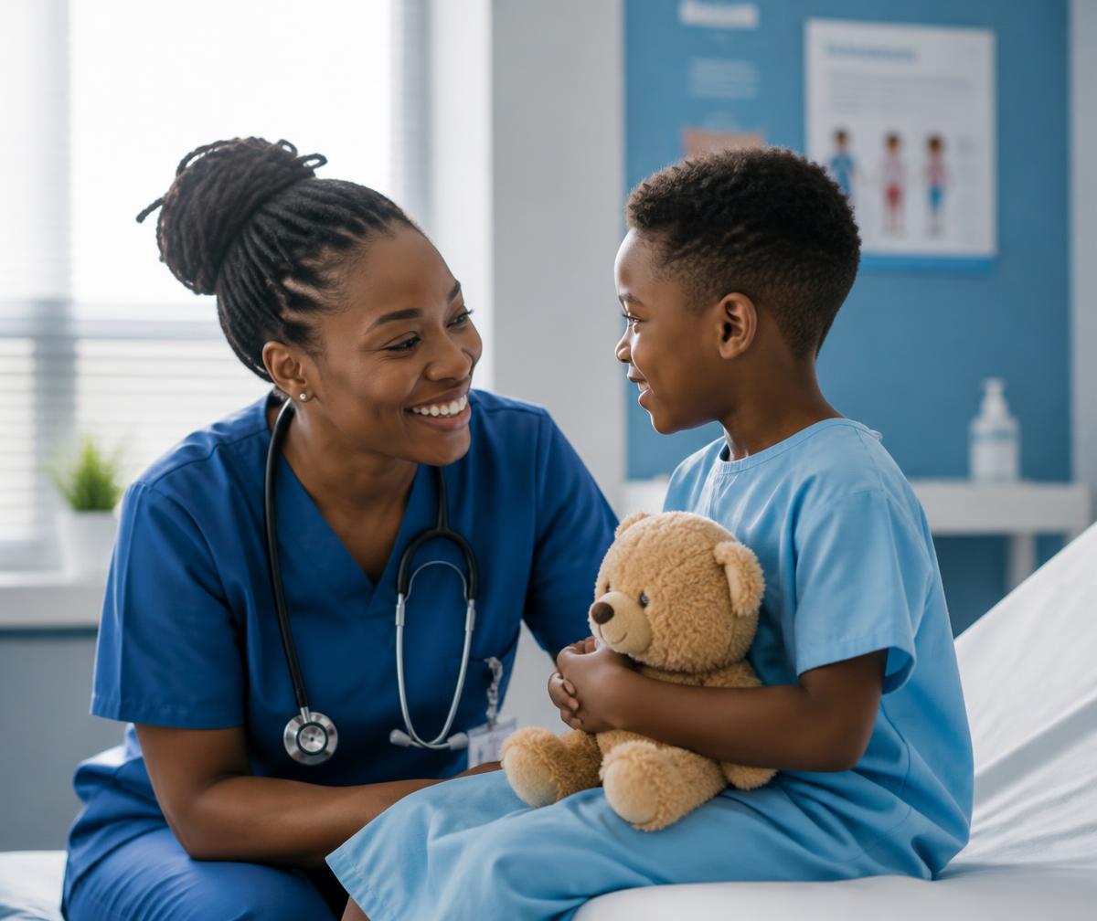 Passionate Care 365 care professional with a client